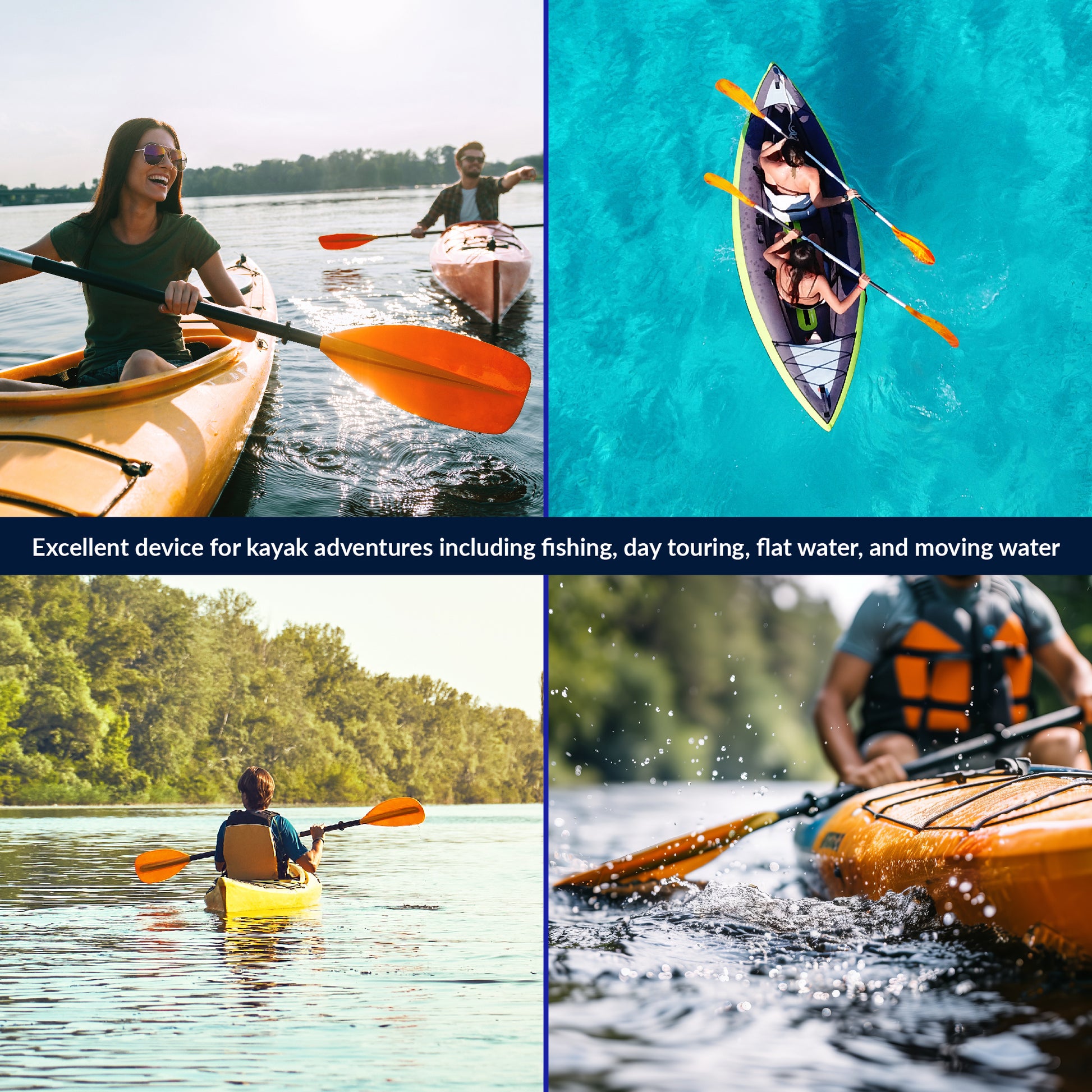 Kayak Paddle, Detachable 84" - FO2880 - Five Oceans