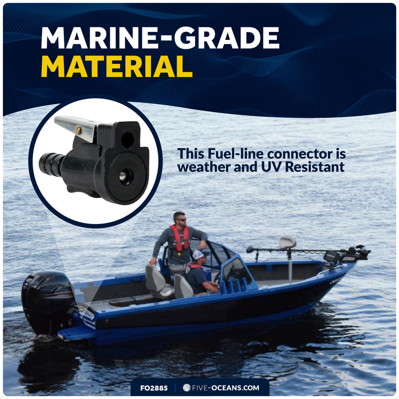 5/16" Fuel Connector for OMC / Johnson / Evinrude Outboard Motors - FO2885 - Five Oceans