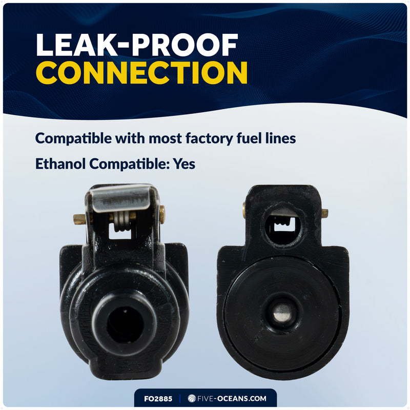 5/16" Fuel Connector for OMC / Johnson / Evinrude Outboard Motors - FO2885 - Five Oceans