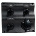 3 Gang Toggle Switch Panel with Power Socket, Waterproof, 12-24V - FO2892 - Five Oceans