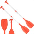 Floating Emergency Telescoping Paddle 21"-42", T-Grip, Orange, 2-Pack - FO2898-M2 - Five Oceans