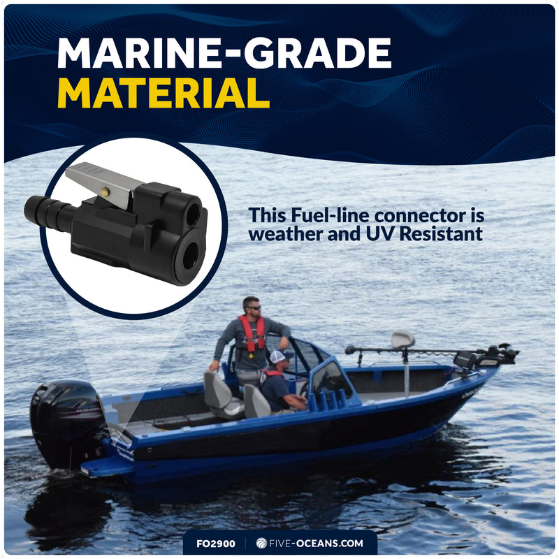 3/8" Fuel Connector for Mercury Outboard Tanks (Post-1998) – FO2900 - Five Oceans