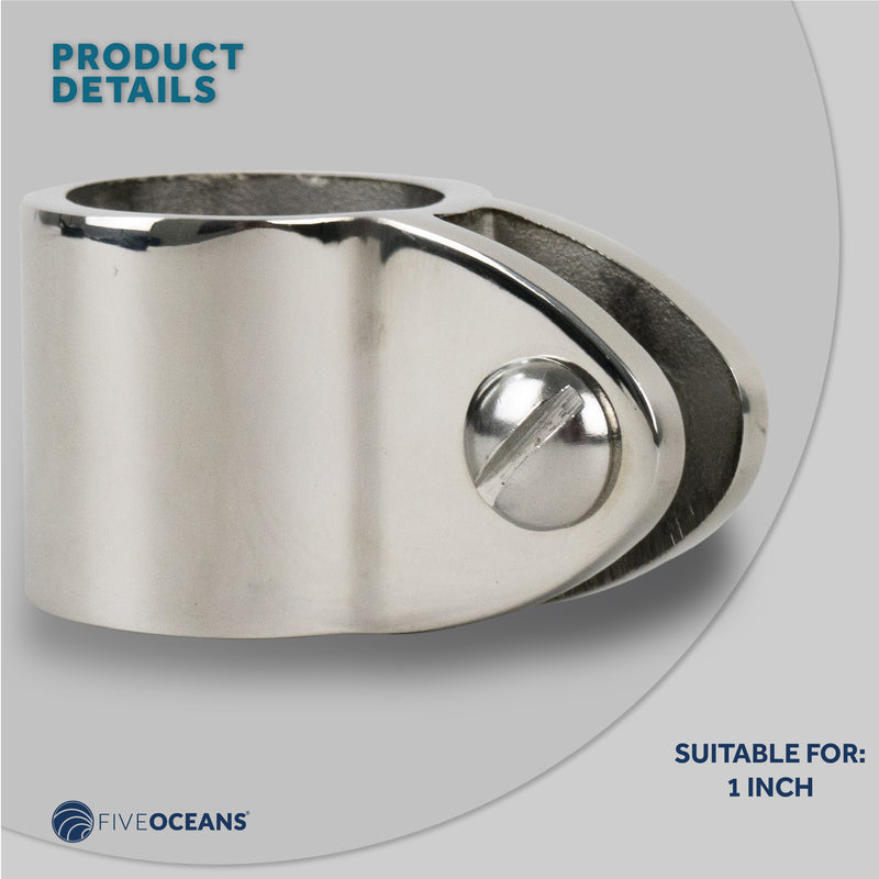 Bimini Top Hardware 1" Jaw Slide, AISI316 Stainless Steel - FO2959 - Five Oceans