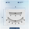 6 & 45 Degree Double Reading Clinometer, 2-Pack - FO3037-M2 - Five Oceans