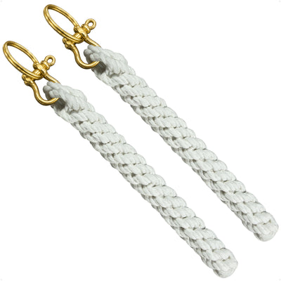 Rope Bell Pull for Hanging Nautical Ships Bell or Keychain, 2-Pack - FO3038-M2 - Five Oceans