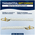 Rope Bell Pull for Hanging Nautical Ships Bell or Keychain - FO3038 - Five Oceans