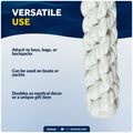 Rope Bell Pull for Hanging Nautical Ships Bell or Keychain - FO3038 - Five Oceans