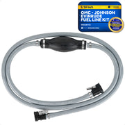 OMC/Johnson/Evinrude Marine Boat Fuel Line Kit, 5/16-Inch x 6-Foot, EPA/CARB Approved - FO3100-C1 - Five Oceans