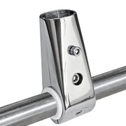 Rail Mount Boat Flag Pole Socket, Fits 1" Pole Diameter, AISI316 Stainless Steel - FO3126 - Five Oceans