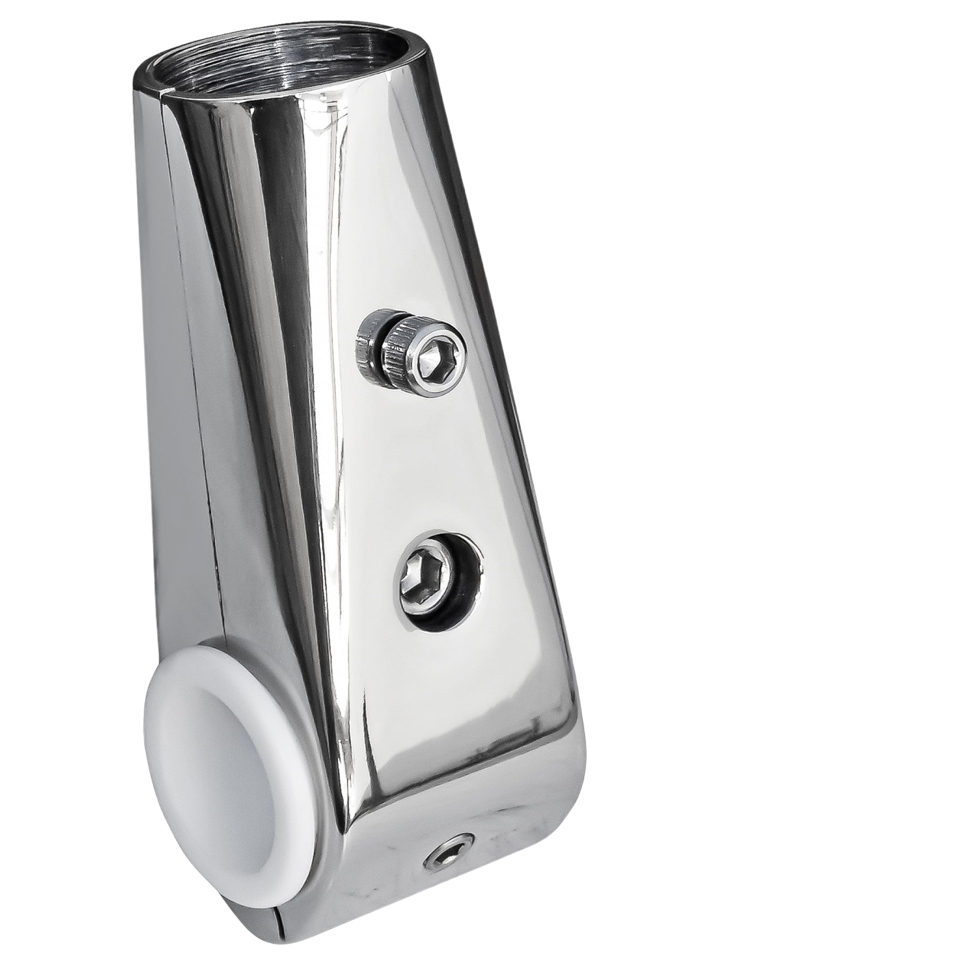 Rail Mount Boat Flag Pole Socket, Fits 1" Pole Diameter, AISI316 Stainless Steel - FO3126 - Five Oceans