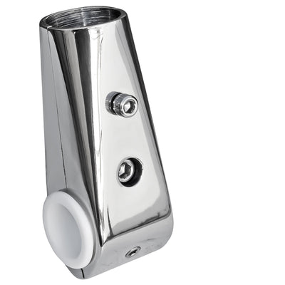 Rail Mount Boat Flag Pole Socket, Fits 1" Pole Diameter, AISI316 Stainless Steel - FO3126 - Five Oceans