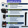 Vertical Windlass Kit 900W, 12V with Anchor Rode & Swivel - FO3287-C1 - Five Oceans