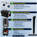 Vertical Windlass Kit 900W, 12V - Pacific 900 Series - FO3287 - Five Oceans