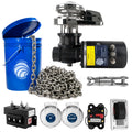 Vertical Windlass 1000W with 100' Stainless Steel Chain - FO3288-4493-M100-KIT - Five Oceans