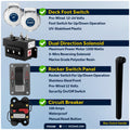 Vertical Windlass Kit 1000W, 12V - Pacific 1000 Series - FO3288 - Five Oceans