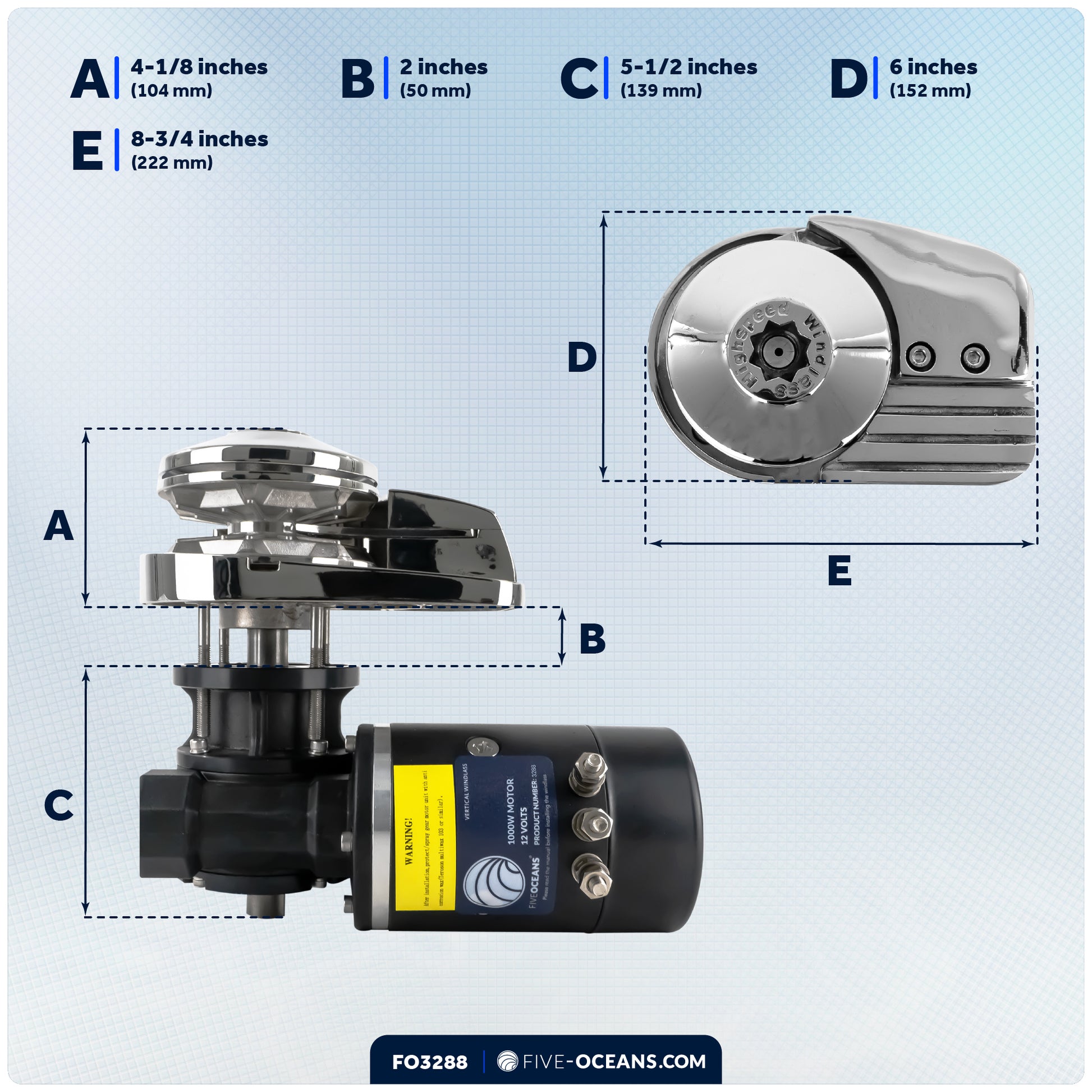 Electric windlass anchor system for secure anchoring