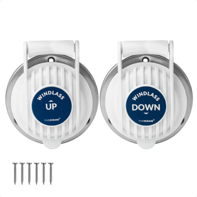 Up/Down Windlass Foot Switch, 5A, 12V-24V - FO3291 - Five Oceans