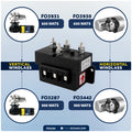 Windlass Solenoid for 2-Wire Motor, 12V, Up To 1500W - FO3292 - Five Oceans
