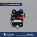 Windlass Circuit Breaker - 80 Amps, 12V - FO3294 - Five Oceans