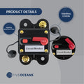 Windlass Circuit Breaker, 135 Amps, 12 V, Surface Mount - FO3297 - Five Oceans