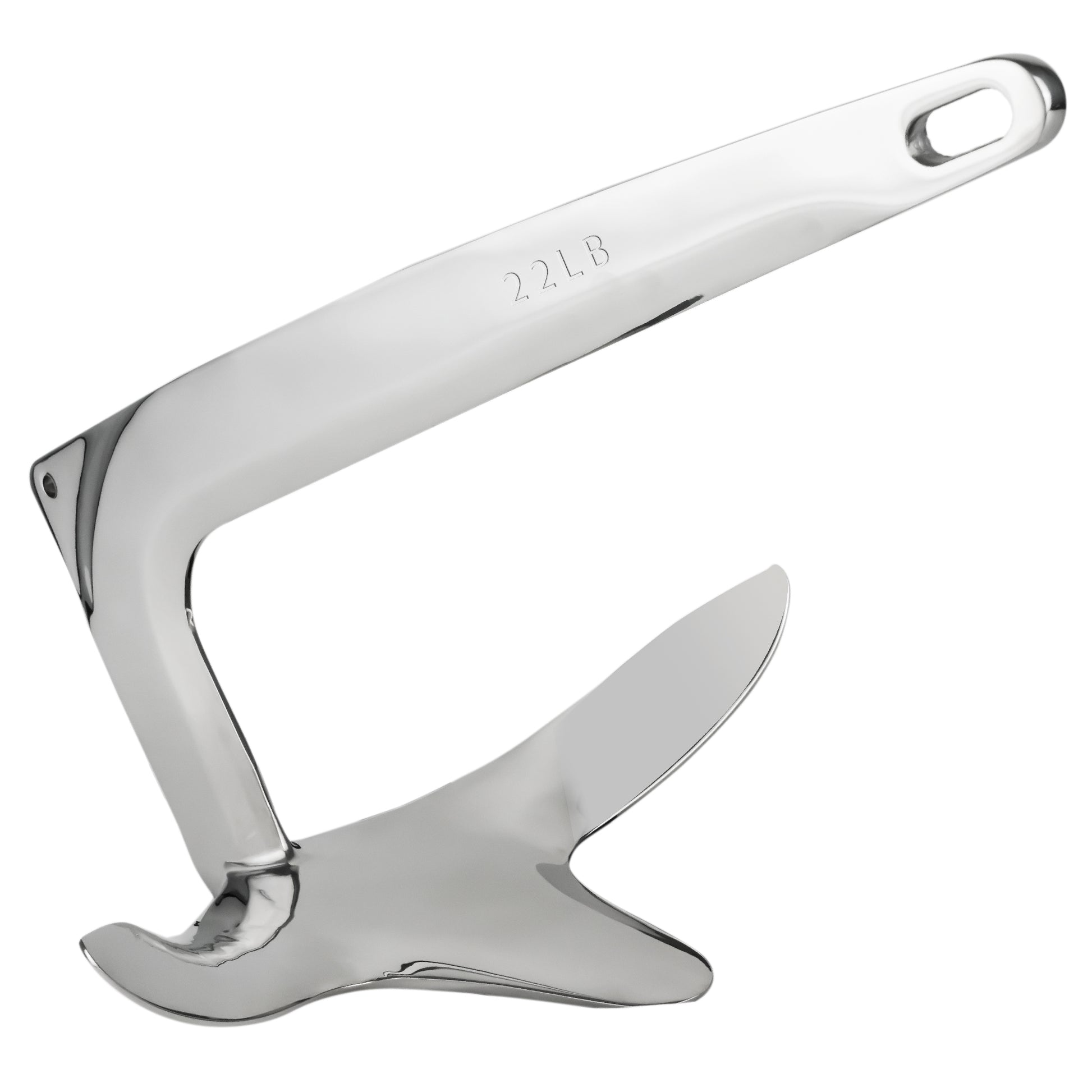 22 Lb. Bruce Claw Anchor, AISI316 Stainless Steel – FO337 - Five Oceans