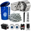 Atlantic 900 Series Horizontal Windlass Kit, 12V DC, with 5/16" Galvanized Steel Chain