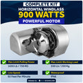 Horizontal Windlass Kit 900W, 12V with Anchor Rode & Swivel - FO3442-C1 - Five Oceans