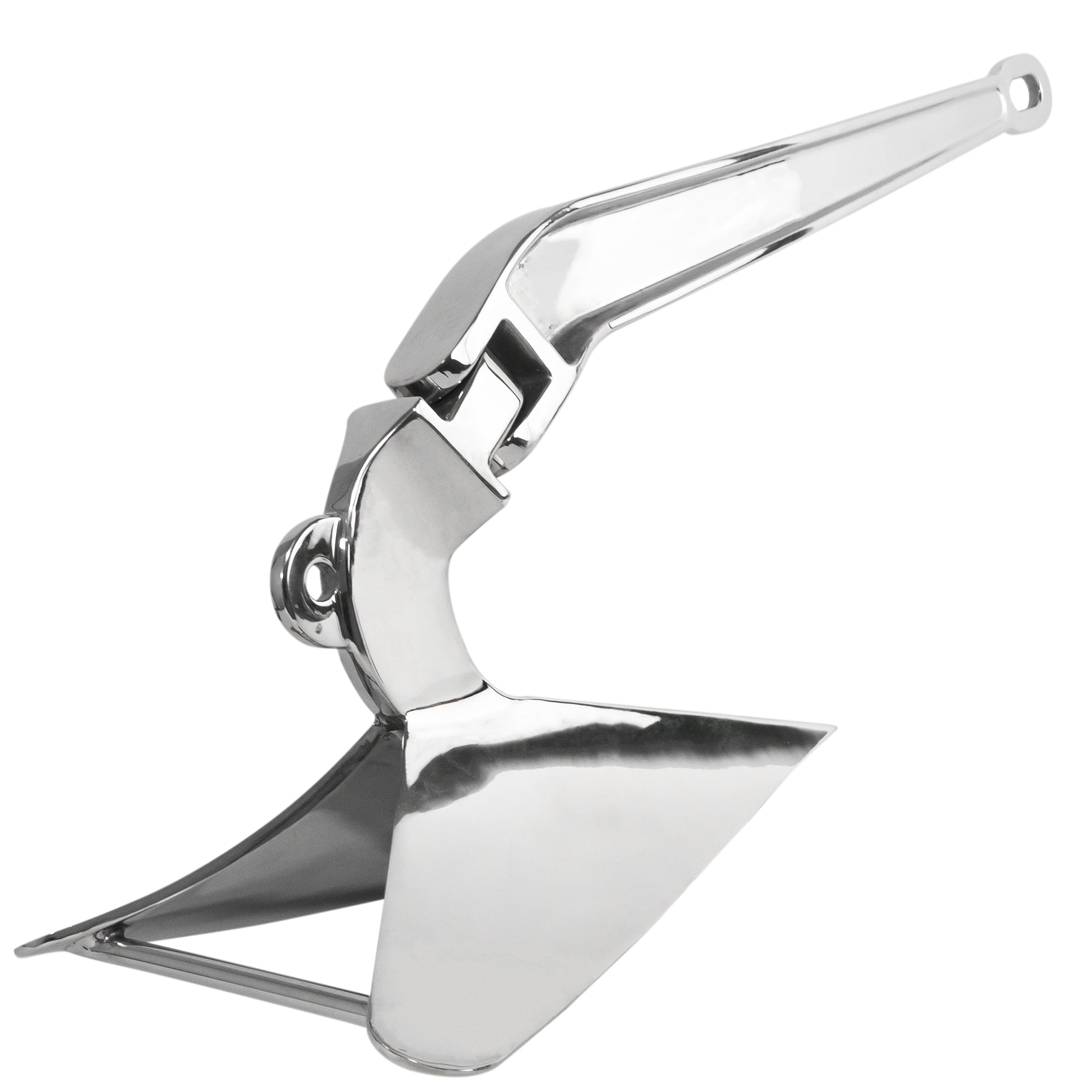 CQR Style Plow Anchor,  15.5 Lb / 7 Kg, Stainless Steel - FO344