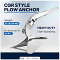 22 Lb. CQR Anchor, AISI316 Stainless Steel – FO345 - Five Oceans