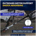 Adjustable Transom Saver & 3" Trailer Bow Roller Kit - FO3465-2457-KIT - Five Oceans