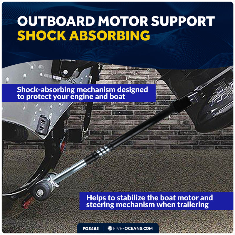 Adjustable Transom Saver for Outboards Up to 200 HP - FO3465 - Five Oceans