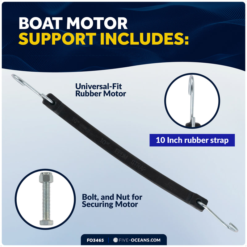 Adjustable Transom Saver for Outboards Up to 200 HP - FO3465 - Five Oceans