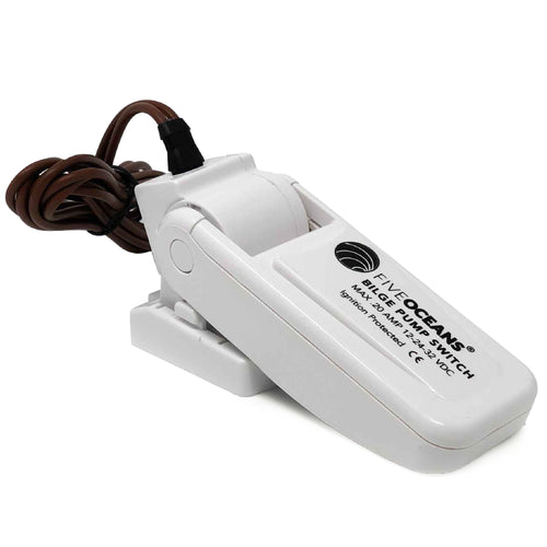 Automatic Bilge Pump Float Switch 12/24/32V - Mercury-Free, 20A Max