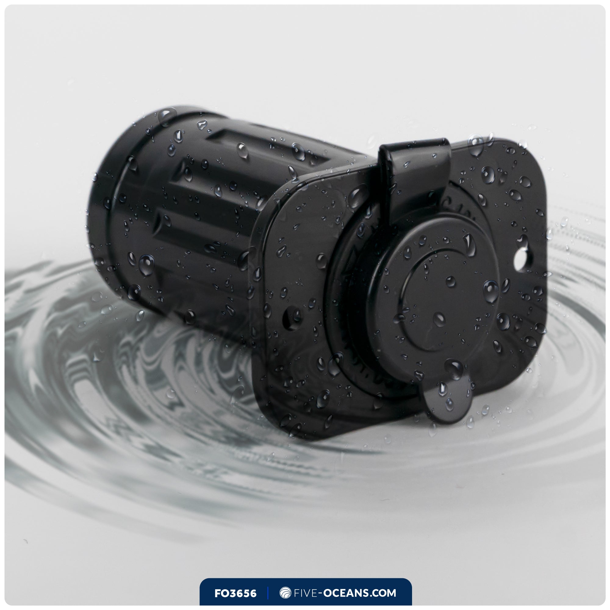 2-Port USB Charger Socket, 12-24V - FO3656