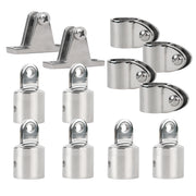 3 Bow Marine Bimini Top Set 12 Piece, 7/8" Stainless Steel FO367-C3 - Five Oceans