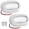 Oval LED Surface-Mount Courtesy / Accent Light, Cool White, 12V, 2-Pack - FO3672-M2 - Five Oceans