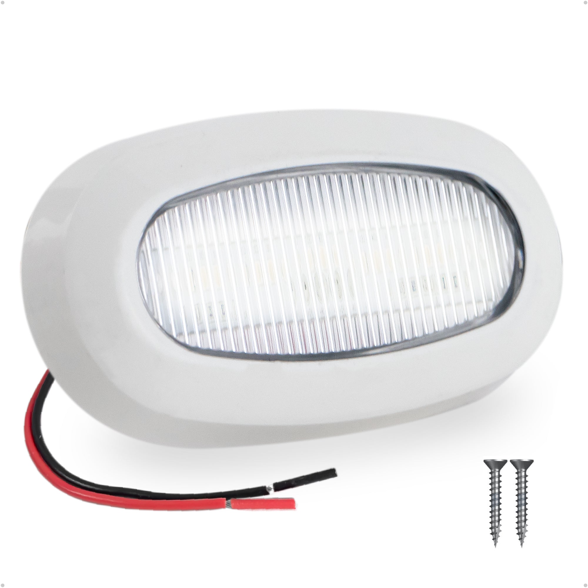 Oval LED Surface-Mount Courtesy / Accent Light, Cool White, 12V - FO3672 - Five Oceans