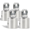 Bimini Top External Eye End, 7/8" AISI316 Stainless Steel, 4-Pack - FO368-M4 - Five Oceans