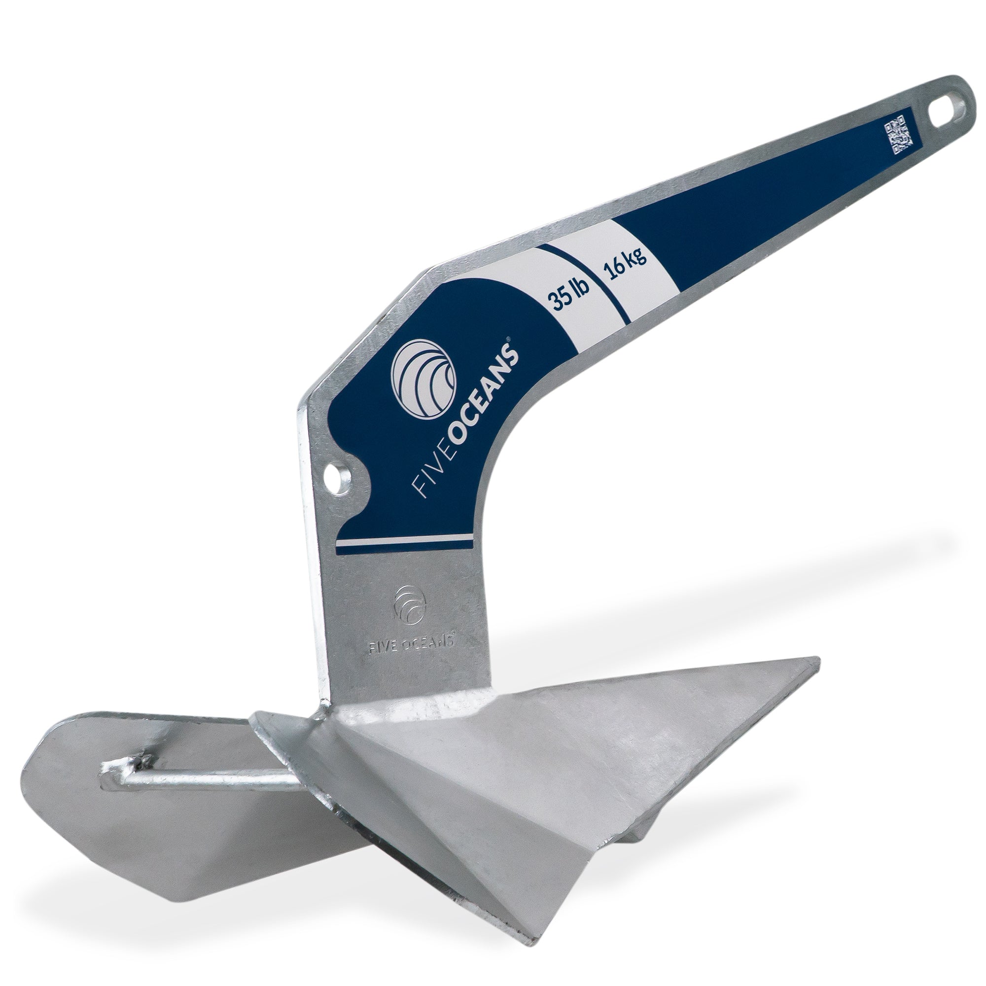 Delta Style Wing Anchor, 35 Lb Hot Dipped Galvanized Steel - FO3687