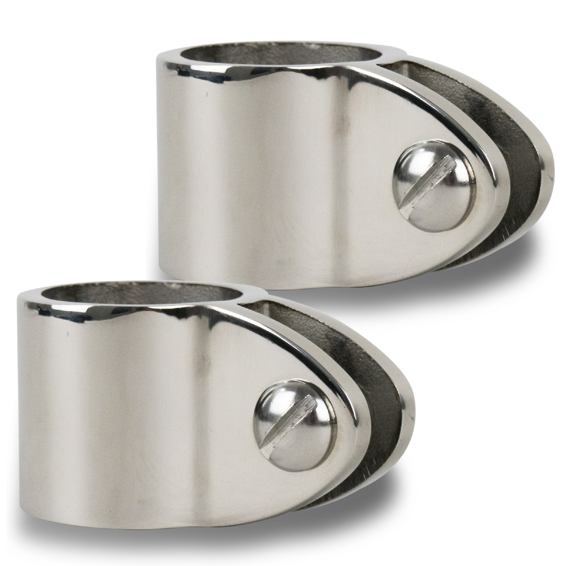 Bimini Top Hardware 7/8" Jaw Slide, AISI316 Stainless Steel - 2-Pack - FO369-M2 - Five Oceans