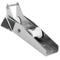 13-1/4" Hinged Self-Launching Anchor Bow Roller, AISI316 Stainless Steel
