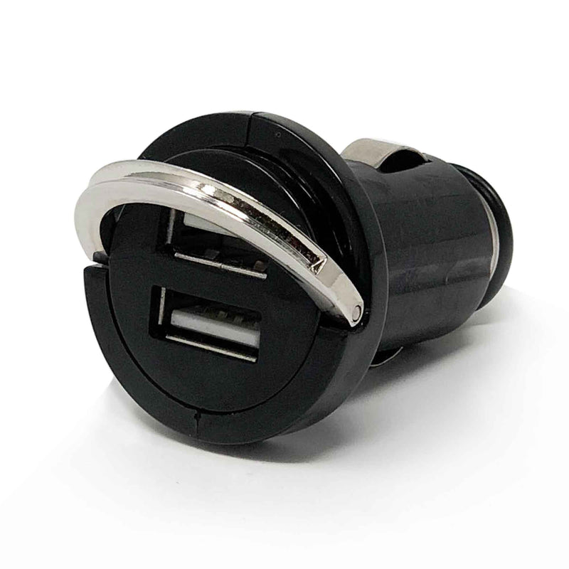 2-Port USB Charger Adapter, 12V, 2-Pack - FO3735-M2 - Five Oceans