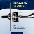 Up/Down Windlass Toggle Switch, 12V, 2-Pack - FO3740-M2 - Five Oceans