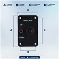 Up/Down Windlass Toggle Switch, 12V - FO3740 - Five Oceans
