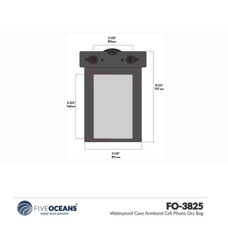 Waterproof Phone Case, Camo - FO3825 - Five Oceans