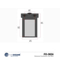 Waterproof Phone Case, Black - FO3826 - Five Oceans