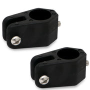 Bimini Top Hardware 7/8" Jaw Slide, Black Nylon - 2-Pack - FO3846-M2 - Five Oceans