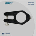 Bimini Top Hardware 7/8" Jaw Slide, Black Nylon - 2-Pack - FO3846-M2 - Five Oceans