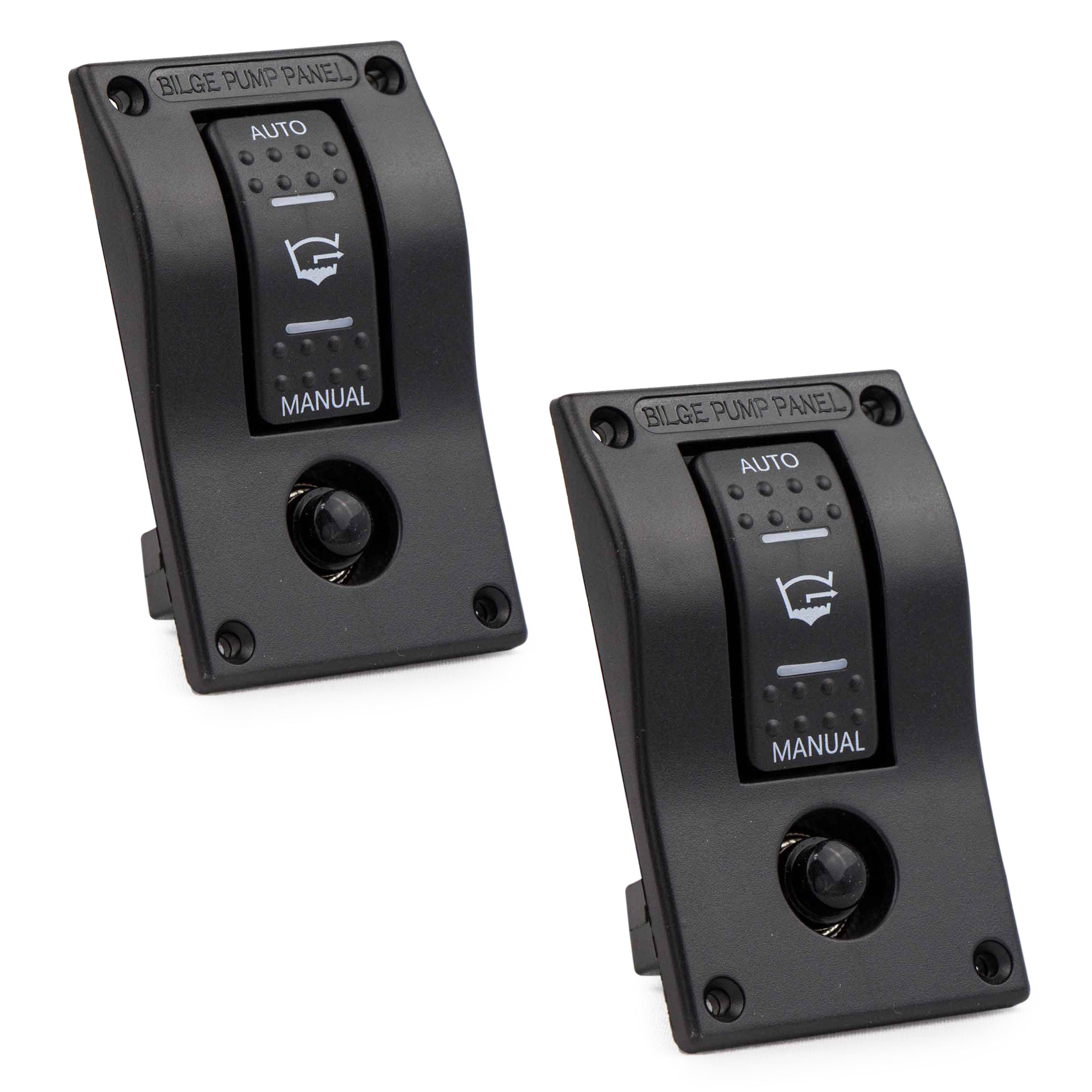 Bilge Pump Switch 3-Way Rocker 12-Volts, 2-Pack - FO3851-M2 - Five Oceans