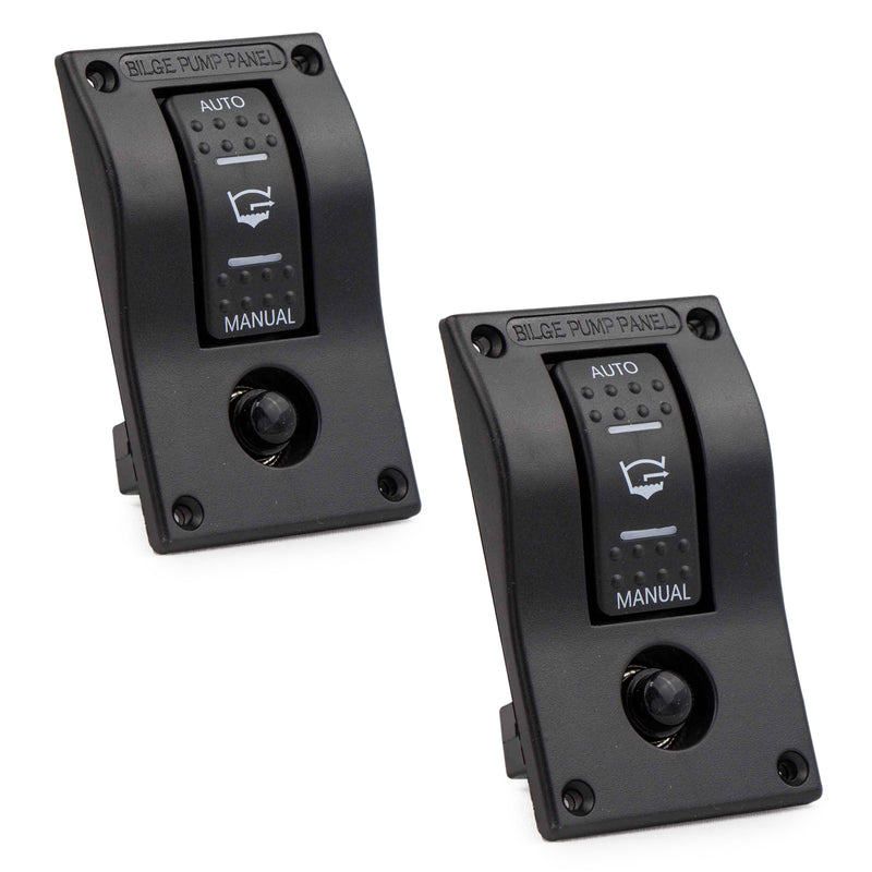 Bilge Pump Switch 3-Way Rocker 12-Volts, 2-Pack - FO3851-M2 - Five Oceans